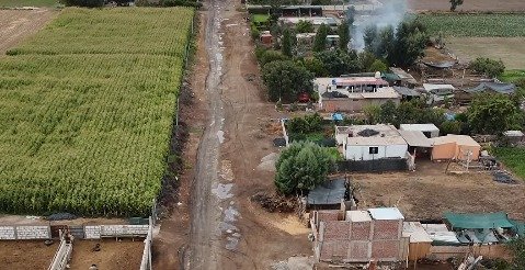 Iniciarán asfaltado integral del Asentamiento 6 parcelas chicas en San Camilo