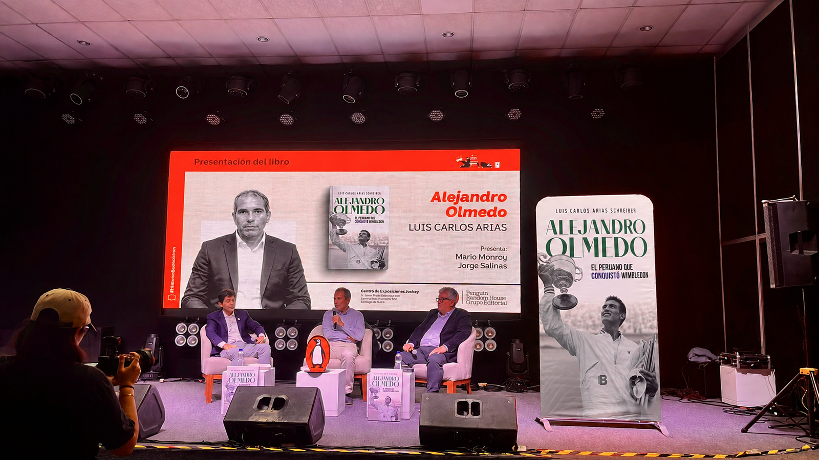 Cerro Verde auspicia libro sobre el tenista arequipeño Alejandro Olmedo