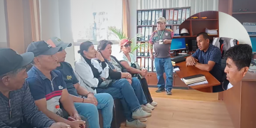 Autoridades y dirigentes coordinan plan de contingencia por desabastecimiento de agua en La Joya