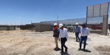 La Joya: alcalde inspecciona avance del 75% en complejo recreacional de Señales de Esperanza