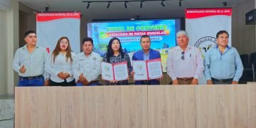 San Camilo: firman convenio para asfaltado de vías tras cinco décadas de espera