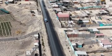 Avanza asfaltado en la vía El Cruce – La Cano con inversión de S/ 17 millones