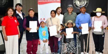 La Joya entrega 75 certificados de discapacidad tras campaña médica distrital