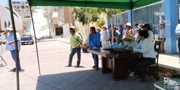 Reclamos y tensión marcan asamblea de la JASS Cruce La Joya