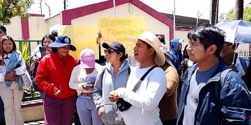 La Joya: comunidad educativa protesta por paralización de obra del instituto tecnológico