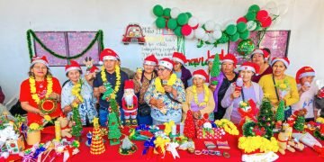La Joya clausura taller “Manos Mágicas” para personas con discapacidad con venta de productos navideños