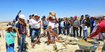 La Joya: inician proyecto de electrificación para más de 230 familias en asociación de La Cano