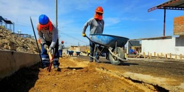 Municipalidad inicia segunda etapa de adoquinado en el sector Los Milagros