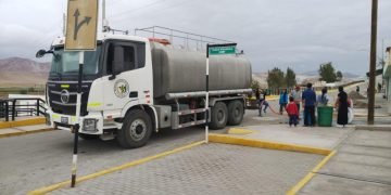 San Isidro – La Joya: municipio del centro poblado realiza dotación de agua ante escasez por lluvias